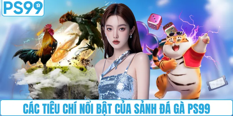 Các tiêu chí nổi bật của sảnh đá gà PS99