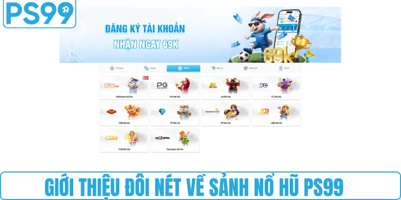 Giới thiệu đôi nét về sảnh nổ hũ PS99