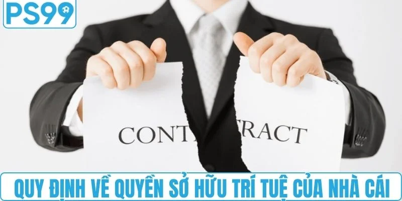 Quy định liên quan đến quyền sở hữu trí tuệ của nhà cái