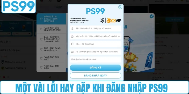 Xử lý lỗi đăng nhập - Những tình huống hay gặp và cách khắc phục